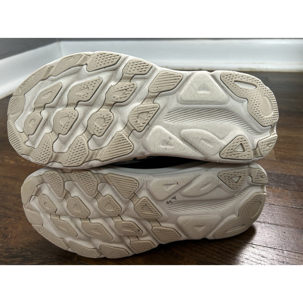 Women's Hoka One W Clifton 9 Black Rose Gold Size 9 Running Shoes Sneakers - Picture 7 of 11